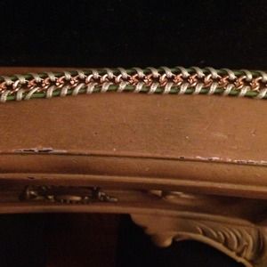 Green and gold bracelet