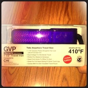 1 1/2" travel flat iron