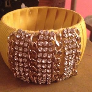 Yellow bracelet