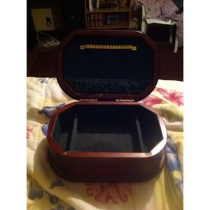 SOLD - ✨SALE✨Wooden Jewelry Box