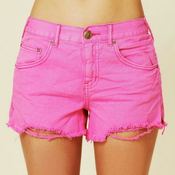 SOLD FREE PEOPLE  highwaisted shorts