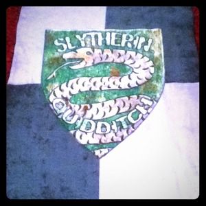 Slytherin house blanket