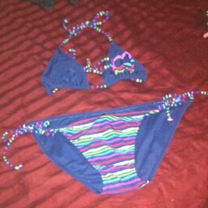 ✨Brand new✨ navy and multiple color bikini