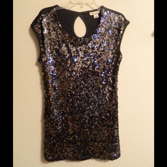 ❌SOLD❌Grey sequin dress NWOT