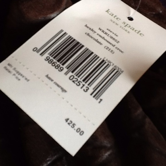 KATE SPADE Gorgeous brown Suede Bag ❤️💼❤️ - Picture 4 of 4