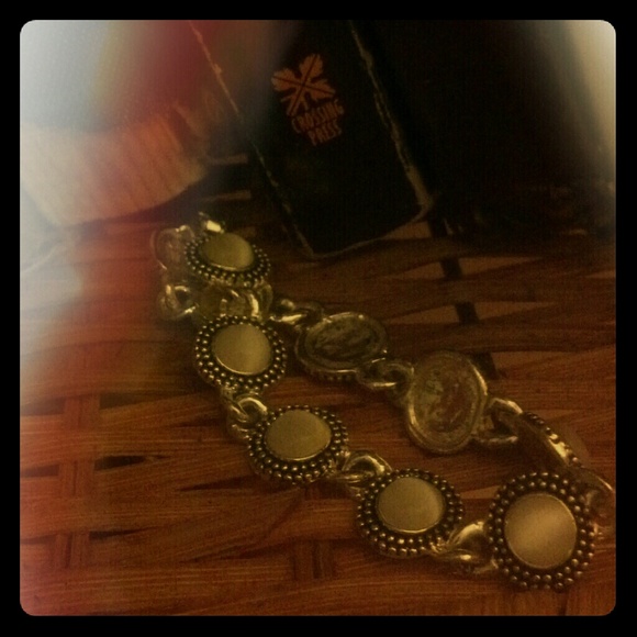 Bohemian Silver Plated Bracelet.