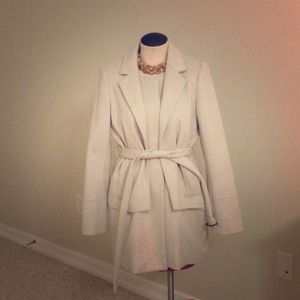 J Crew grey wool dress coat J Crew grey wool dress coat