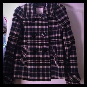 Aeropostale pea coat and coach flats!