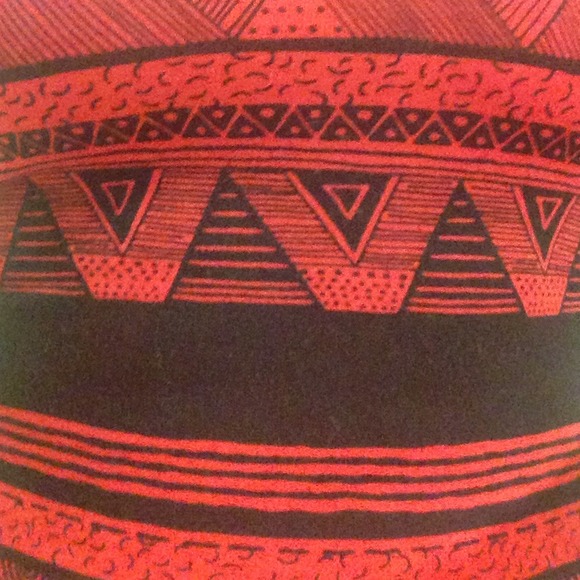 ❌❌SOLD❌❌ Tribal American Apparel Dress - Picture 3 of 3