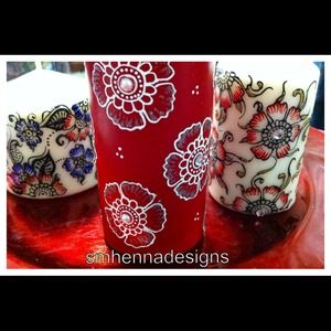 Henna candles
