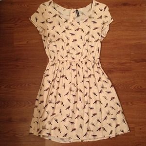 Spring Birds Light Pink Dress!