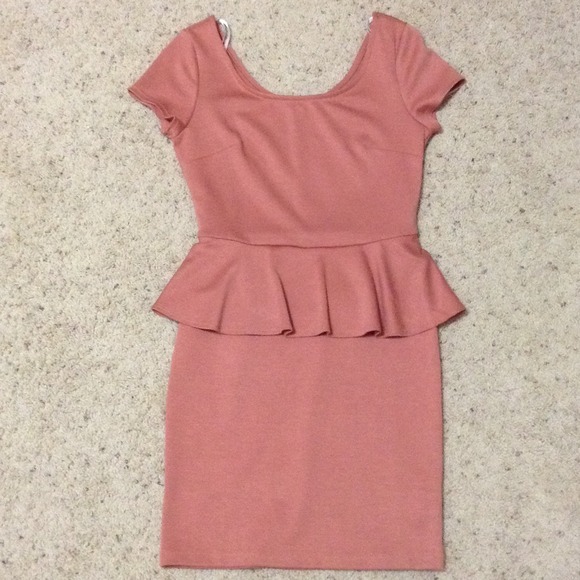 Peplum dress