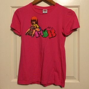 Fafi & Married to the MOB Collab Pink Shirt In Med