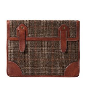 ⛔Sold⛔Fossil Plaid Lineage Tablet Sleeve NWT
