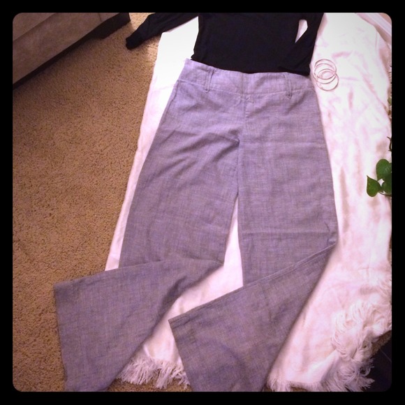 Gray linen pants!