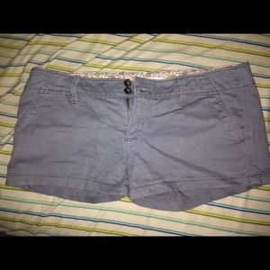 American Eagle grey/blue shorts