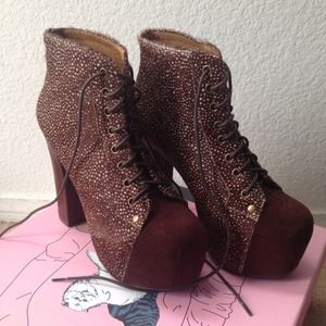 *SOLD!!* Jeffrey Campbell Fur Lita Boot