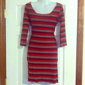 Custom made fitted dress