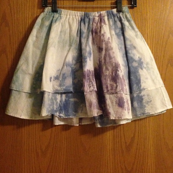 Tie Dye Circle Skirt - Picture 2 of 3