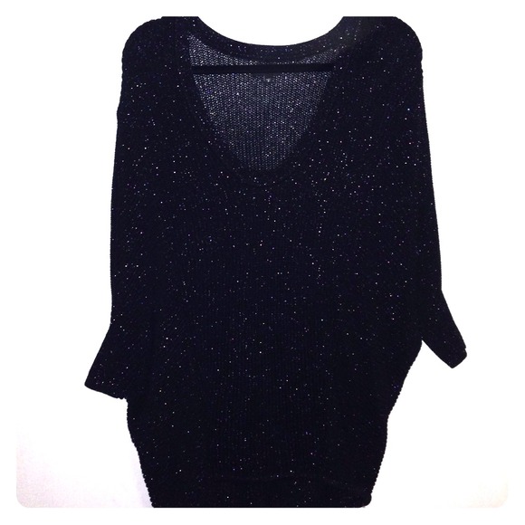 Black dolman top