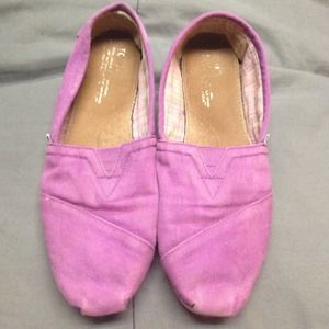 TOMS purple stonewash