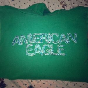 American eagle pull over hoodie