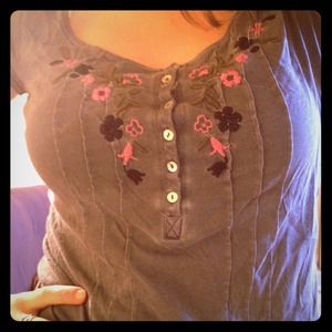 Embroidered Tshirt from H&M