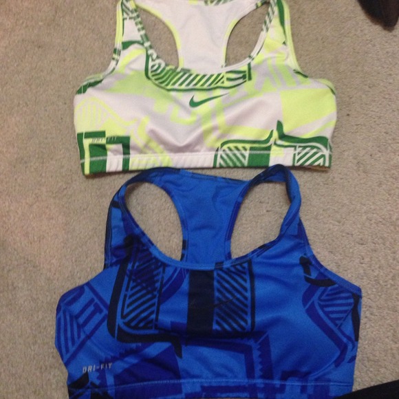 ***reserved*** Two nike sports bras.