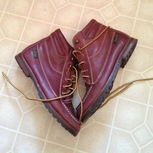 Bass vintage style boot in Cinnamon brown 6.5