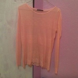 RARE Brandy melville pretty peach pink knit