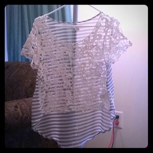Boho Chic Two Sided Shirt