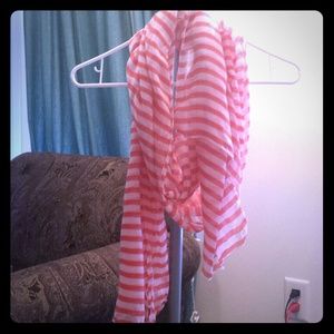 Accent Bright Striped Scarf