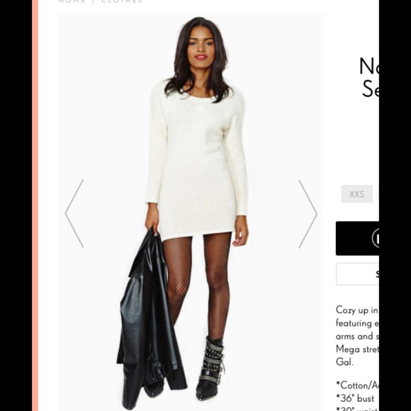 SOLD❗️❗️⚠️Nasty Gal sweater dress😍😍