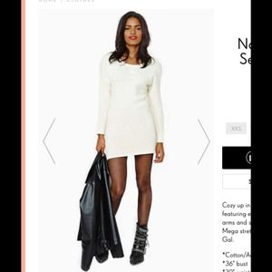 SOLD❗️❗️⚠️Nasty Gal sweater dress😍😍