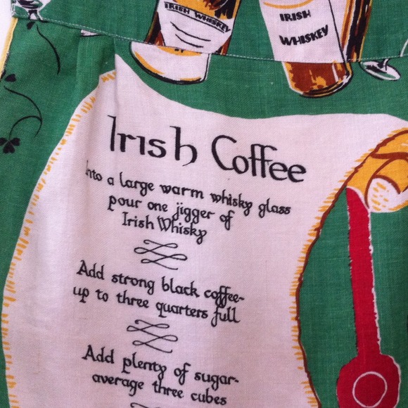 Vintage linen apron - Picture 2 of 5