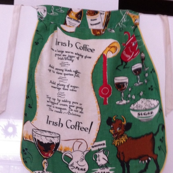 Vintage linen apron - Picture 5 of 5