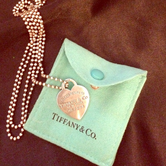 Tiffany & Co. Jewelry - Tiffany & Co heart necklace 💯 authentic