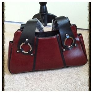 ***ON HOLD*** Black/Red Purse