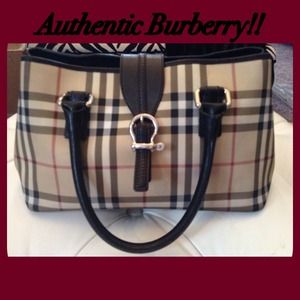 NYE SALE! Authentic Burberry Satchel!! 