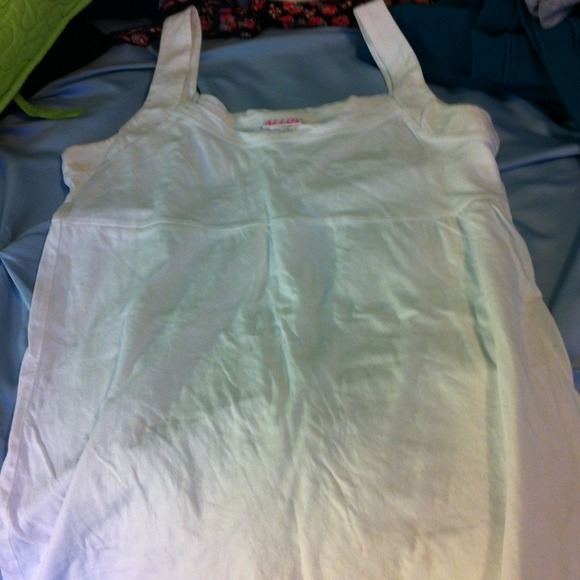 White tank top