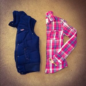 🚫SOLD🚫🎀AEROPOSTALE BUTTON UP FLANNEL🎀