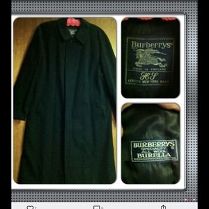 VINTAGE BURBERRY TRENCH COAT SIZE 48R LIKE NEW