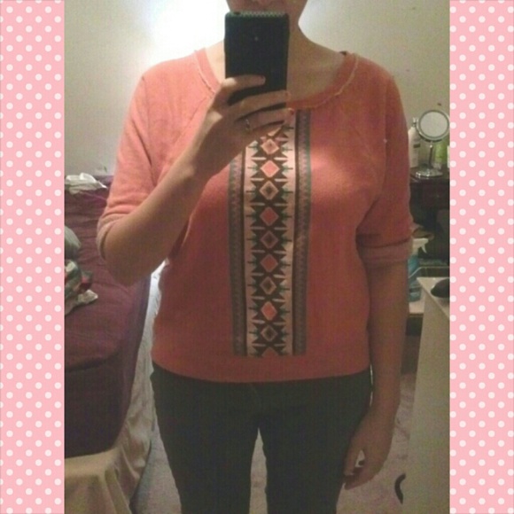 Aztec print sweater - Picture 4 of 4