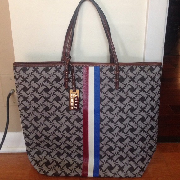Authentic Large Juicy Couture Scottish Dog Tote
