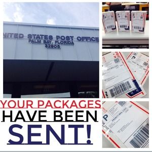 YOUR PACKAGES HAVE BEEN SENT!💙