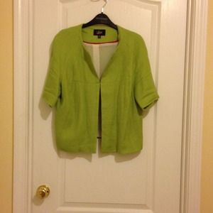 Green jacket for spring