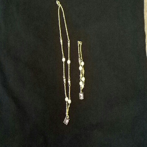 Necklace and bracelet set. NEVER WORN