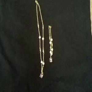 Necklace and bracelet set. NEVER WORN