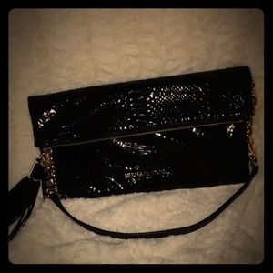 Michael Kors Sequin Python Clutch