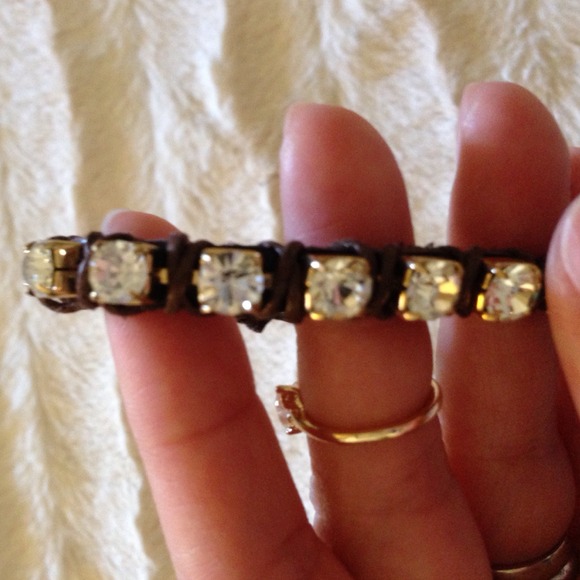 ☀️☀️☀️NWOT brown/gold tone bracelet - Picture 2 of 3